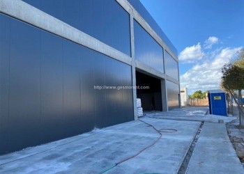 PROMOCION DE NAVES EN ALQUILER DE OBRA NUEVA
